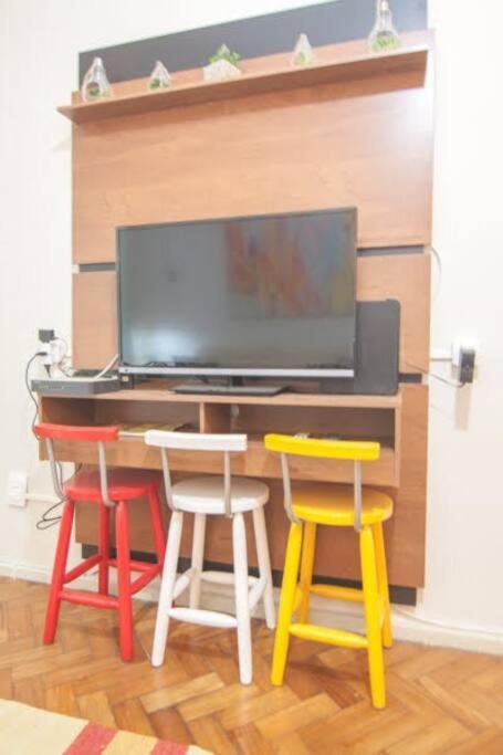 Apartamento Charmoso Na Praia De Copacabana Ріо-де-Жанейро Екстер'єр фото